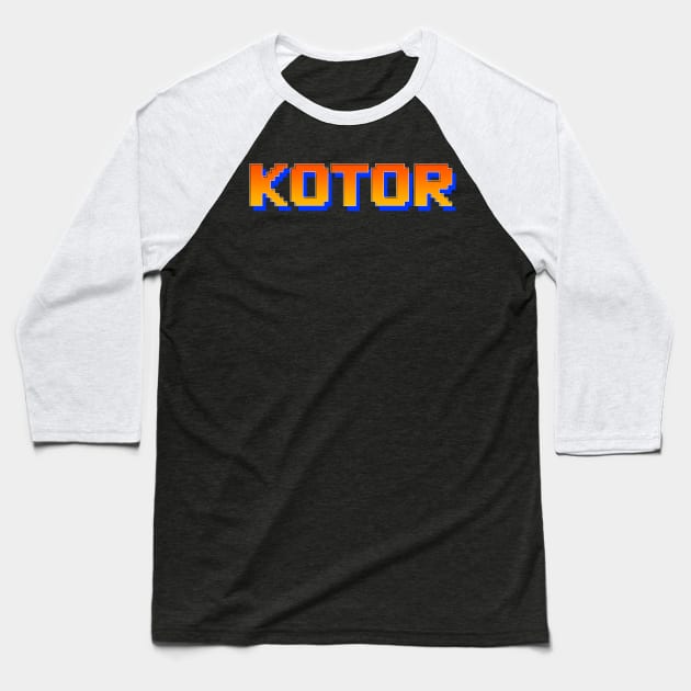 Kotor Baseball T-Shirt by Decideflashy